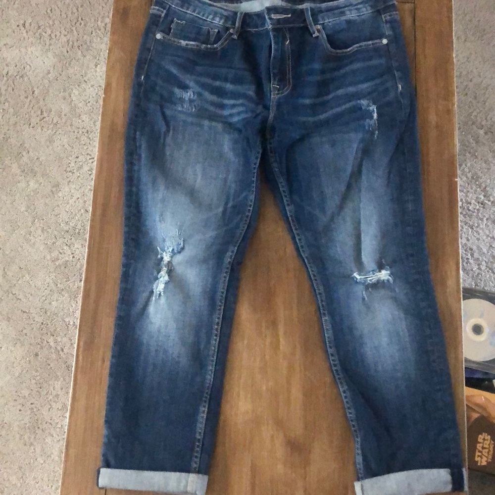 Cropped jeans